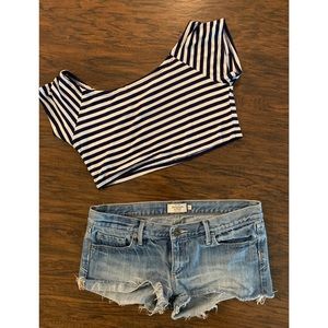 NWT Doll swimwear crop top